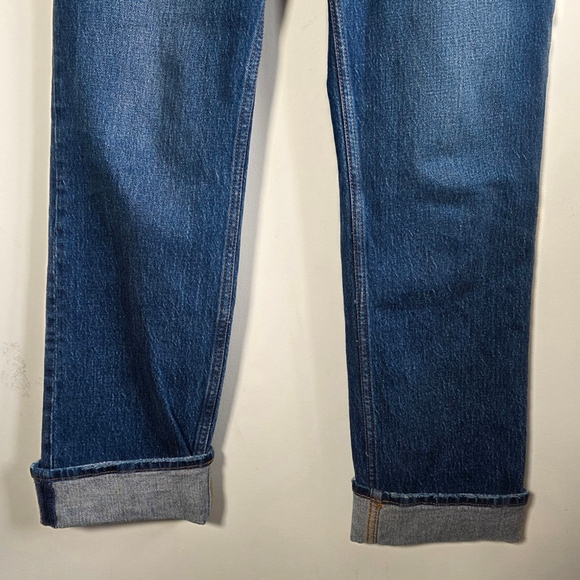 Abercrombie & Fitch 90s Straight Ultra High Rise Jeans Size 25 Curve Love - Picture 4 of 10
